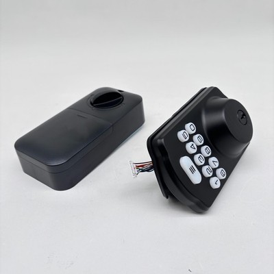 Veise Matte Black Keypad Digital Electronic Keyless Deadbolt with Knob KS01C