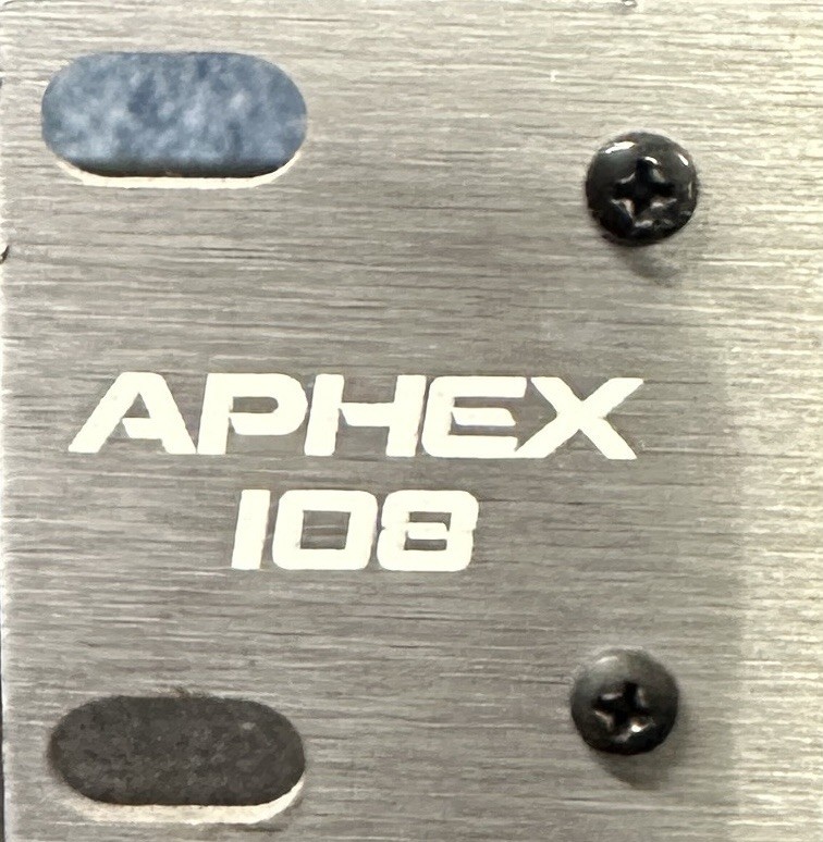 Aphex 108 Easyrider 2-Channel Automatic Compressor Rack Mount 1U Not ...