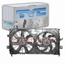 TYC Dual Radiator & Condenser Fan Assembly for 2008-2009 Buick Allure 5.3L gm