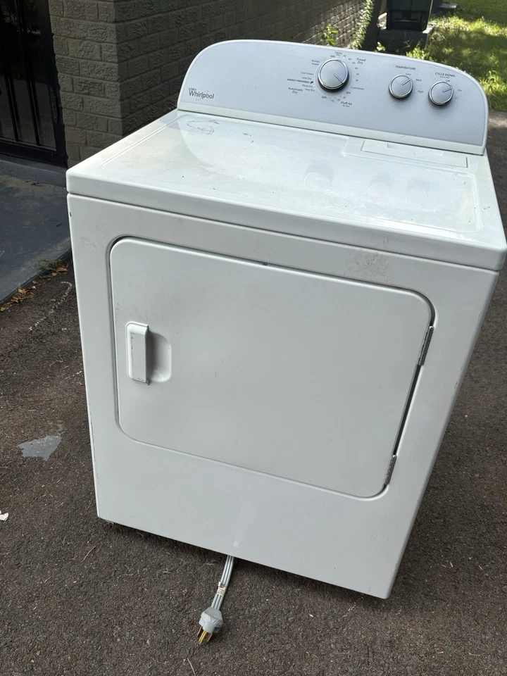 Usado, White Whirlpool secador eléctrico ventilado extra grande Foto 4 de 4