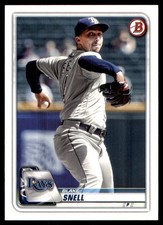 Blake Snell 2020 Bowman #68 Tampa Bay Rays MLB READ FREE SHIPPING AutographDen