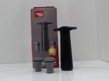 UsedVeryGood - VacuVin Wine Saver Gift Set, Black