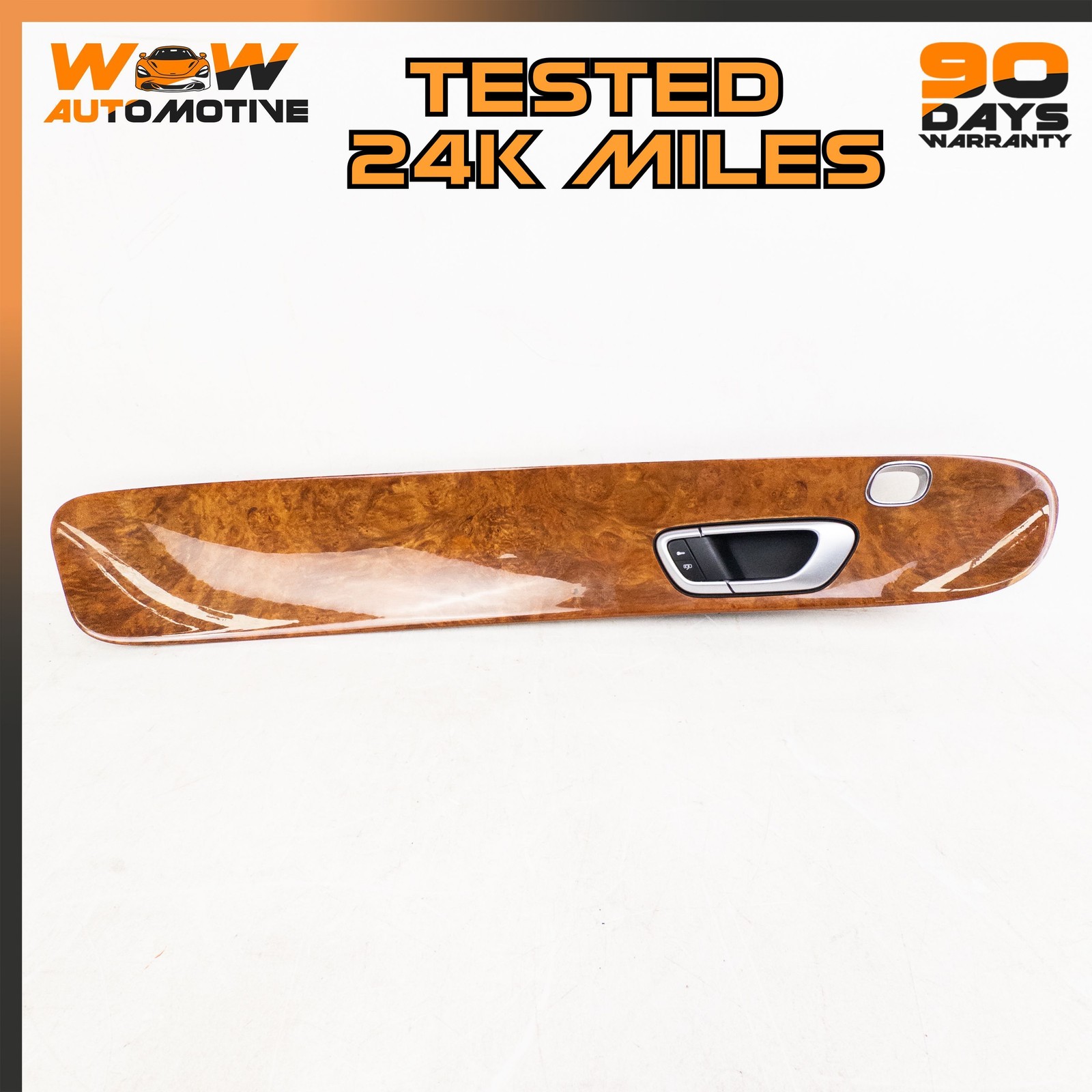 04-11 BENTLEY CONTINENTAL GTC FRONT LEFT DRIVER SIDE DOOR PANEL TRIM HANDLE OEM
