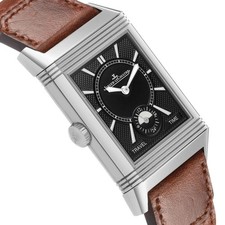 Jaeger LeCoultre Reverso Duoface Steel Mens Watch 215.8.D4 Q3848422 8