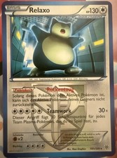 Pokemon Relaxo 101/135 Plasma Sturm Deutsch Karte