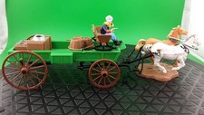 1978 Britains: Herald Wild West Wagon With Supplies and Cowboy