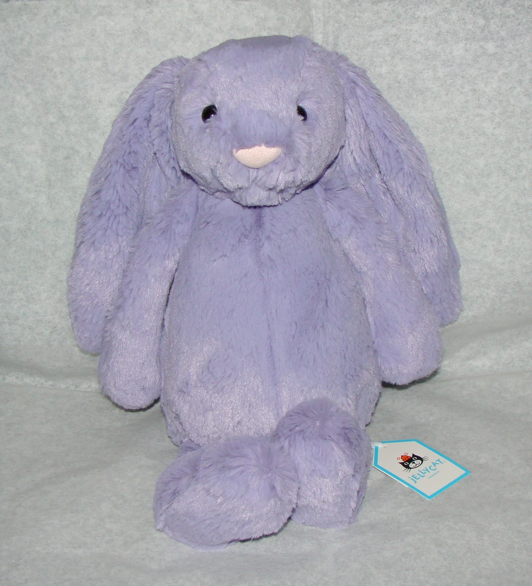 Jellycat ORIGINAL BASHFUL VIOLA BUNNY Medium Purple Plush Toy
