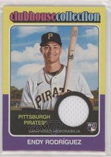 2024 Topps Heritage Clubhouse Collection Relics Endy Rodriguez Rodríguez 0a3