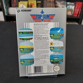 Top Gun The Second Mission Nintendo NES Complet Pal FRA Konami