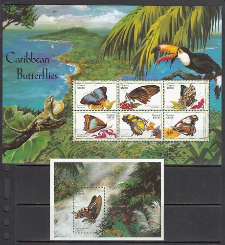 Francobolli Uganda 2012 – Blocco Farfalle Block371 – Edizione Completa MNH – Prophila Collection - 2