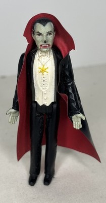 80's REMCO Dracula アクションフィギュア ドラキュラ レア Vintage 1980 Remco Dracula w/ Original Cape Universal Monster