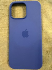 Genuine Apple iPhone 13 Pro Max Silicone Case MagSafe - Abyss Blue Pre-Owned