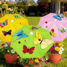 3 Pack Plants Umbrellas for Outdoor Plants, G...