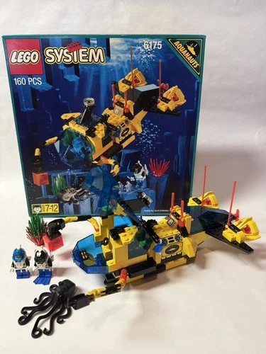 LEGO Crystal Explorer Sub / Set 6175 / 100% Complete with Box and Instructions