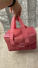 Trader Joe's Mini Insulated Bag Pink 1.5 Gallon for Lunch/ Travel NWT