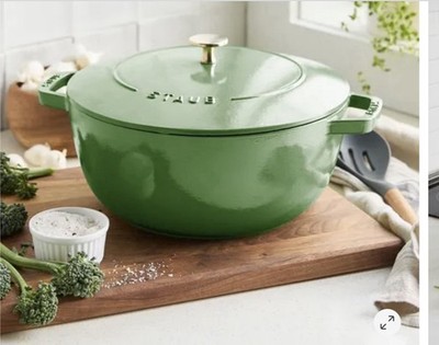 New Staub Essential French Oven – 5 Qt – Pistachio Green 💚 | eBay
