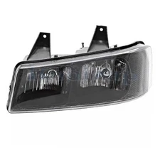 CAPA for 2003-2023 Express 2500 Front Left Headlight Clear & Black Plastic C