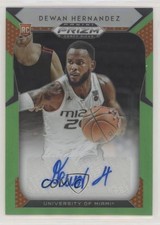 2019-20 Panini Prizm Draft Picks Neon Green 10/100 Dewan Hernandez #59 Auto k5j