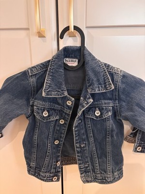 impidimpi Baby Jeansjacke Blau Gr. 74/80 Unisex Knopfverschluss Langarm