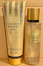 Victoria s Secret Coconut Passion Shimmer Fragrance Mist 8.4oz Lotion Gift Set