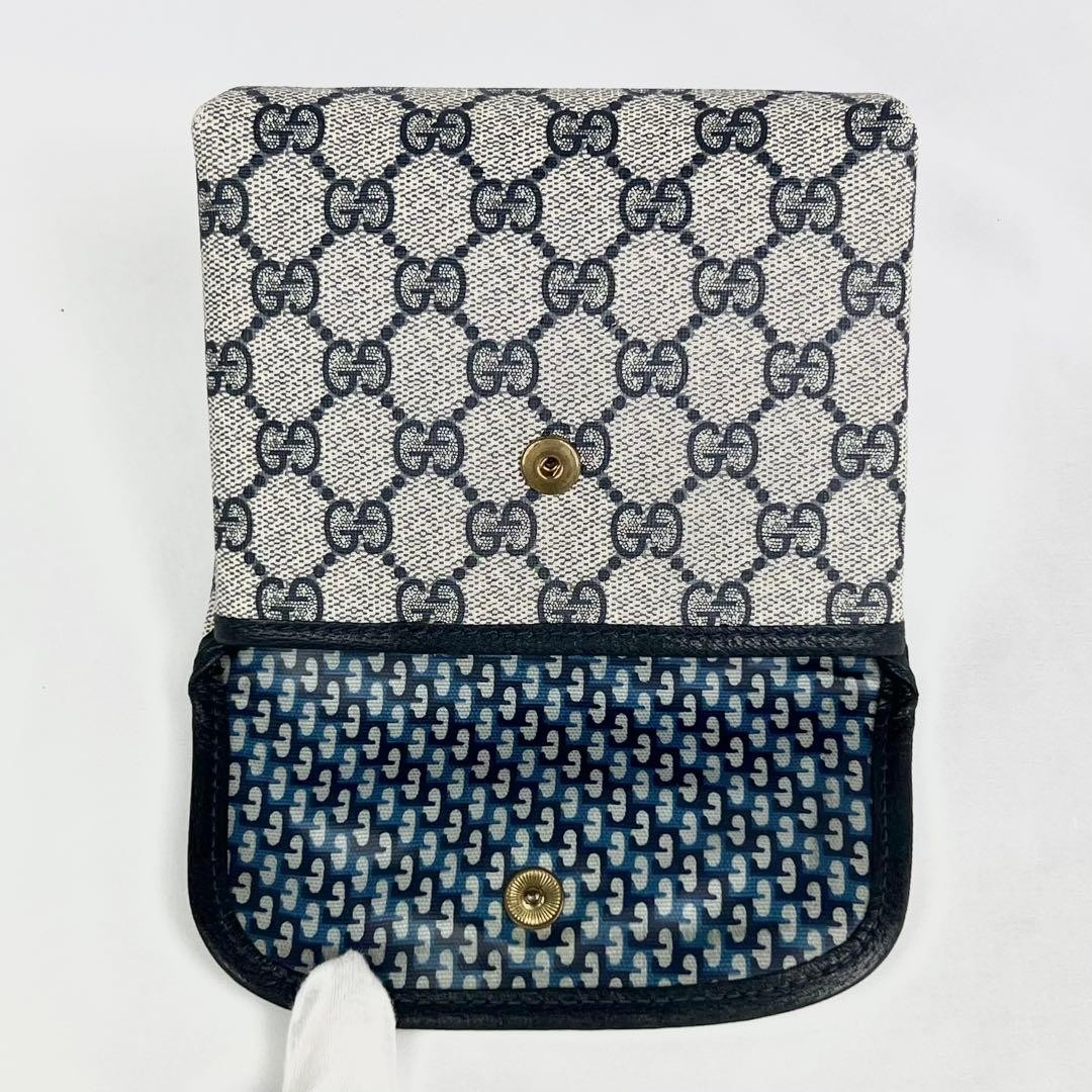GUCCI GG Pattern Multi-Case Small Item Pouch Leat… - image 8