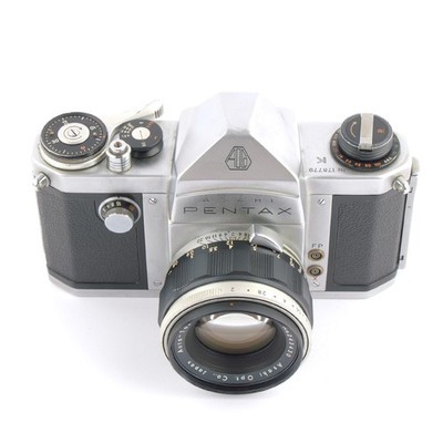Asahi Pentax K w. Auto Takumar 2/55mm RARE