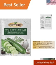 12-Pannel Kosher Dill Pickle Mix – Simple Homemade Pickles Ready in 24 Hours