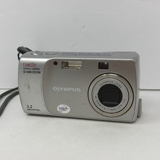OLYMPUS CAMEDIA D-540 Zoom 3.2mp Digital Camera Tested Working
