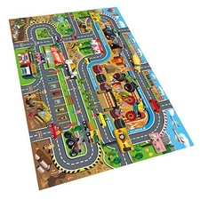  Kids Toy Dream Mat Monster Truck Activity Playmat, Multi Monster Truck Mat