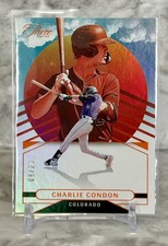 2025 Panini Three and Two - On the Horizon CHARLIE CONDON #14 Orange /20 (RC)