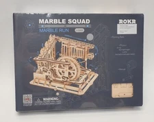 ROKR Marble Run LG501 Wood 3D puzzle Robotime 254 Pcs New Sealed Parkour ADULT