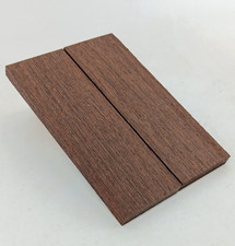 Wenge bookmatched knife scales and pistol grips, 2 pieces 3/8" x 2" x 6"