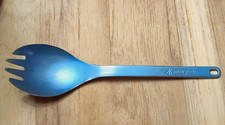 Titanium Spork Portable Ultralight Outdoor Camping Picnic Cutlery Utensil