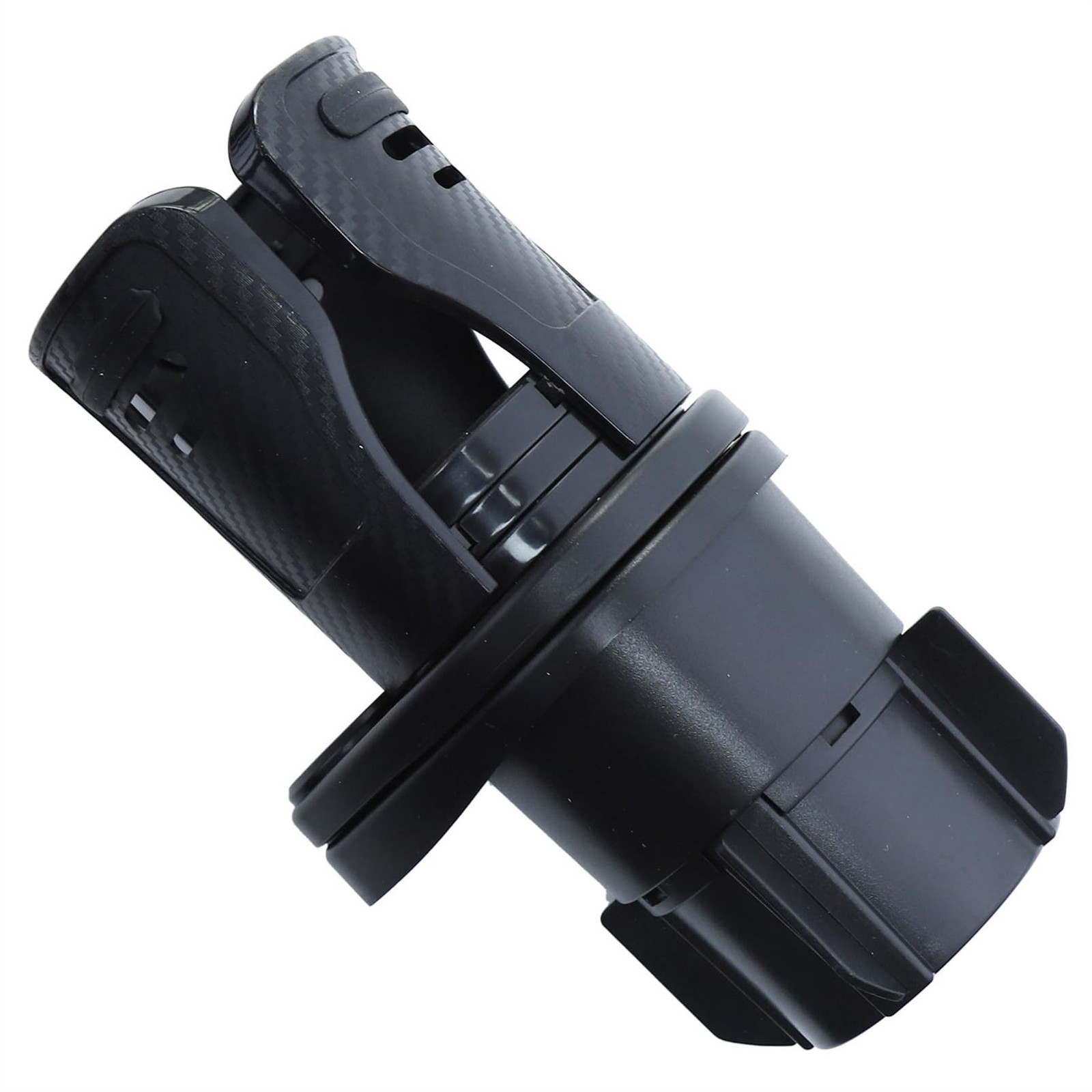 Gubeter Extender Portabicchieri Auto 2 in 1 Professionale Nero Opaco