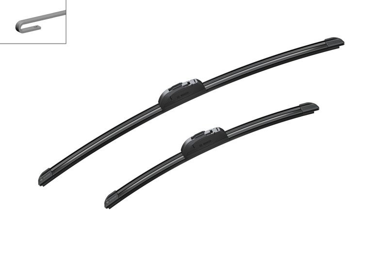 Balai d'essuie-glace Bosch 3397118989 idéal pour rouler sous la pluie en Fiat