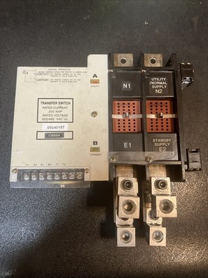Generac C8884 200 Amp 600/480 VAC Used Transfer Switch