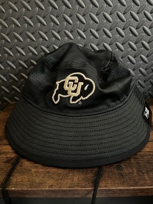 New Era Colorado Buffaloes Football Black Gold Digi Bucket Boonie Hat Adult OSFM