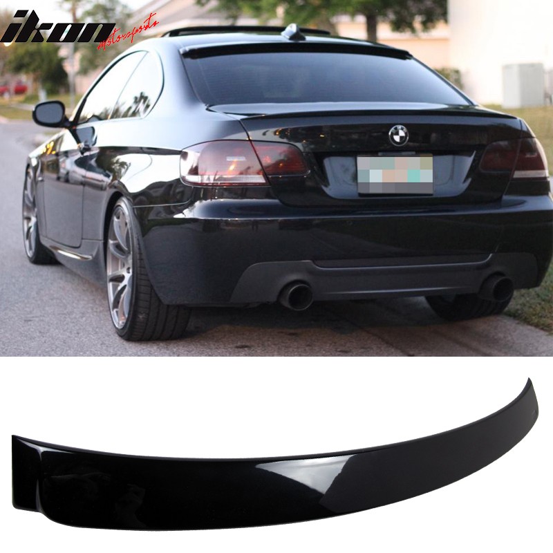  E92 E93 3シリーズ 475ブラック リアスポイラー エアロ 2007-2013 BMW 3 Series E92 Coupe AC Style Rear Roof Spoiler Fits