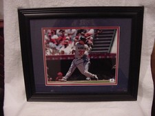 SWEET Justin Morneau Autod Framed&Matted 8x10 Photo, Minnesota Twins, MINT!!