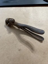 Antique Small Saw Set Tool Vintage Hand Saw made in 1895 cant read makers marks!