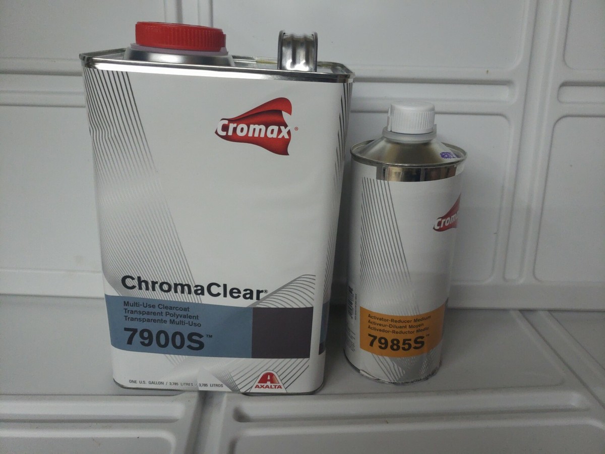 Clorets CROMAX 7900S Axalta Multi Use Clear Coat And Activator