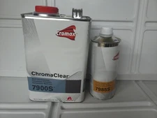 Cromax ChromaClear 7900s Gallon Clearcoat Body Shop Chromabase & 7985s act