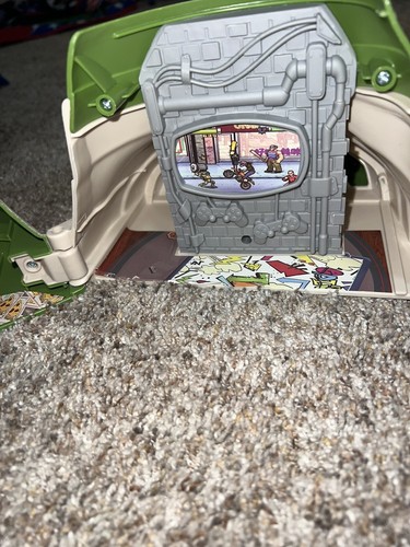 TMNT Mutations 24" Giant Leonardo Lair Playset Teenage Mutant Ninja Turtles - Picture 11 of 18