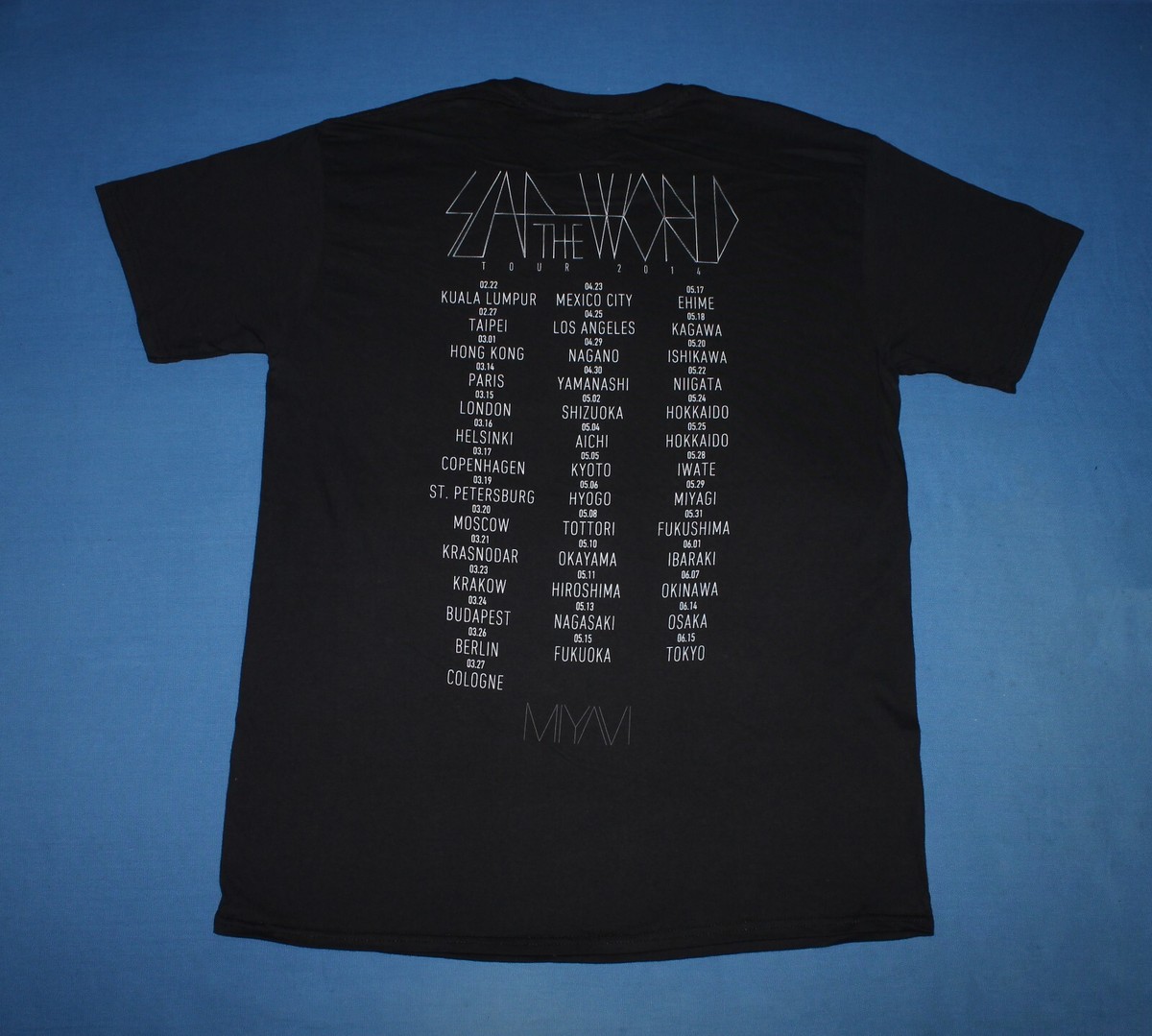 邦楽 MIYAVI SLAP THE WORLD TOUR 2014 Amazon.co.jp: MIYAVI
