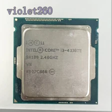 4TH Gen Intel Core i3-4330TE LGA 1150 CPU Processor 4M Cache 2.40 GHz Dual Core