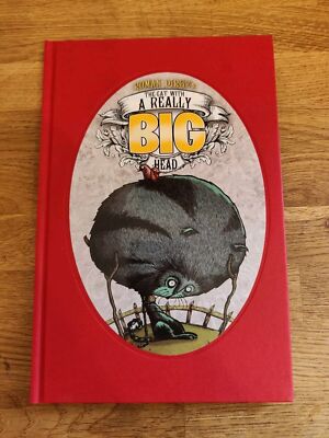 GRAPHIC NOVEL - The Cat With A Really Big Head Graphic Novel Hardback VGC