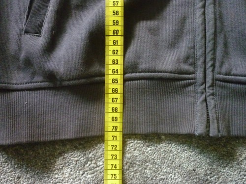 Herren Jacke Strickjacke Grau Gr. L - Bild 5 von 7