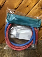 Peerless Washing Machine Hoses 2-Piece Hot & Cold Hoses Brand New