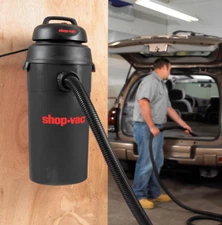 WET/DRY SHOP VAC 5 Gallon 5.5 Peak HP Wall Mounted Vacuum Cleaner