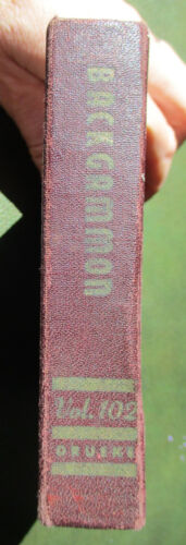 Vintage Drueke Original Library of Pocket Games Vol. 102 BACKGAMMON - Picture 4 of 8